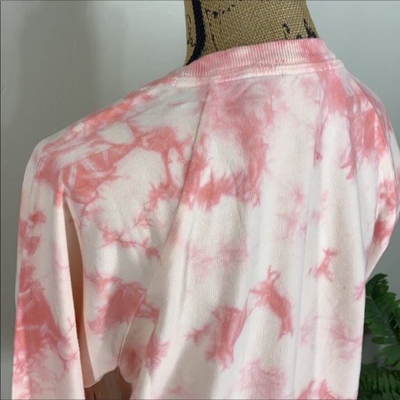 Lucky Brand Tie Dyed Pink Sweatshirt - Picture 8 of 10